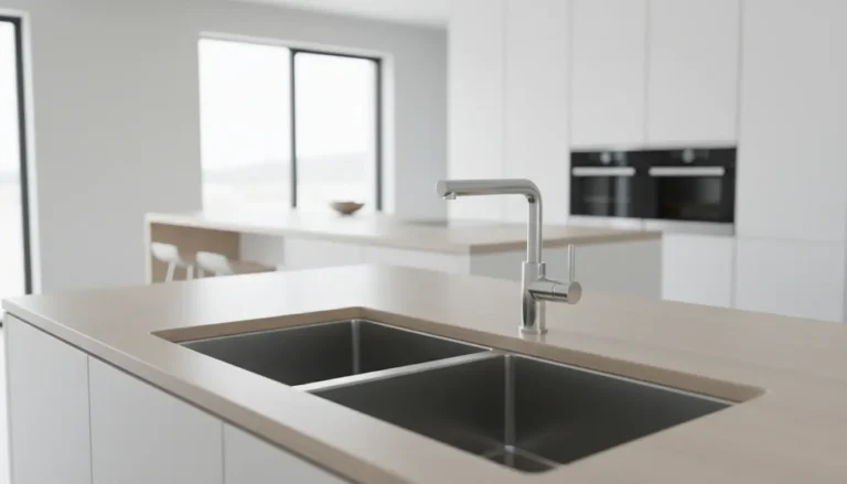 bateria kuchenna z wyciagana wylewka nowoczesna kuchnia 2026