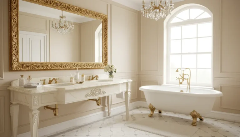 feature francuski styl lazienka elegancka wanna