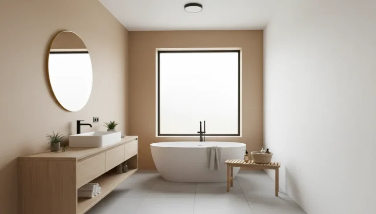 kolory scian do lazienki ponadczasowe beza biel skandynawski styl