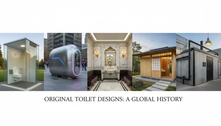 oryginalne projekty toalet historia architektura design