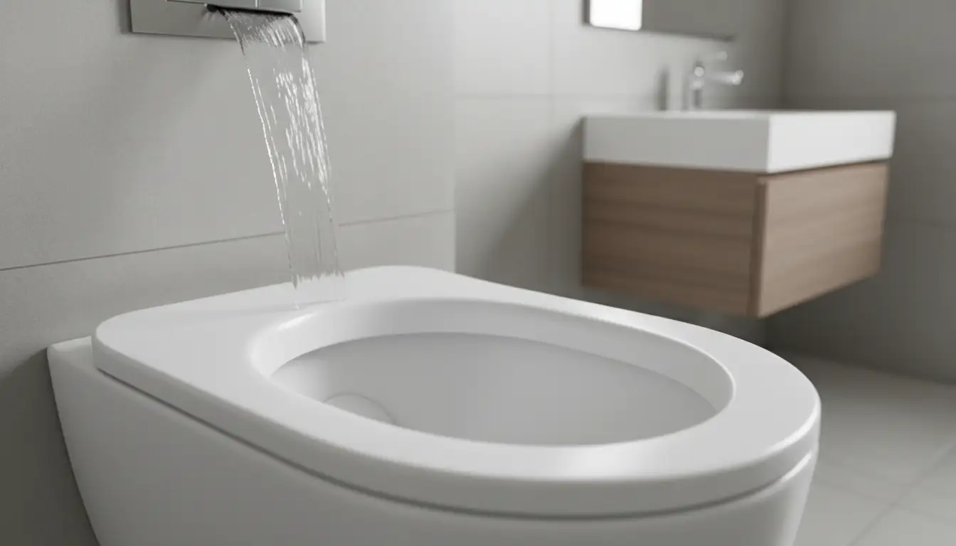 Wybór toalety – kluczowe kryteria i praktyczne porady 3 System spłukiwania rimless w nowoczesnej toalecie bez kołnierza – gładka ceramika ułatwiająca czyszczenie i higienę