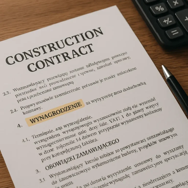 umowa remontowa kluczowe zapisy warunki poradnik 2026